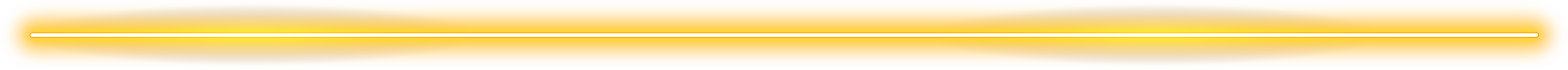 Neon glowing line divider in yellow light